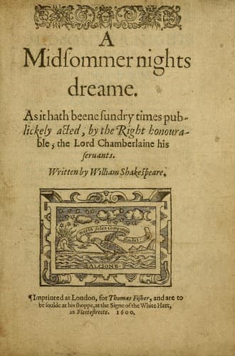 A Midsummer Night's Dream — William Shakespeare