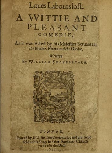 Love's Labour's Lost — William Shakespeare