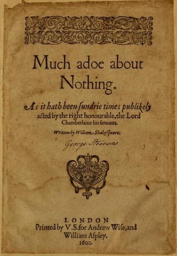 Much Ado About Nothing — William Shakespeare