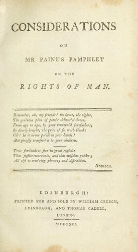 Rights of Man — Thomas Paine