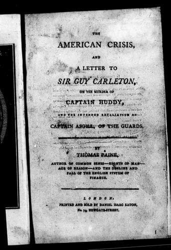 The American Crisis — Thomas Paine