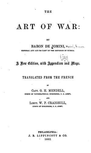 The Art of War — Antoine-Henri Jomini