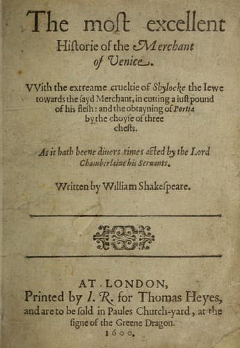 The Merchant of Venice — William Shakespeare