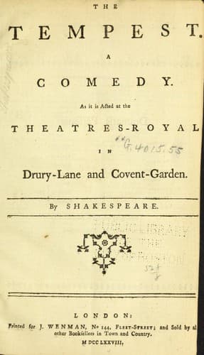 The Tempest — William Shakespeare