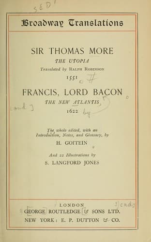 Utopia — Thomas More